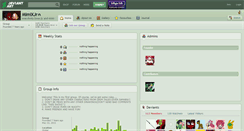 Desktop Screenshot of mimixjr.deviantart.com