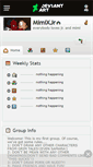 Mobile Screenshot of mimixjr.deviantart.com