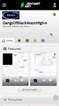 Mobile Screenshot of gangsofblackmoonhigh.deviantart.com