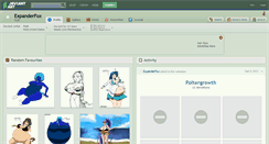 Desktop Screenshot of expanderfox.deviantart.com