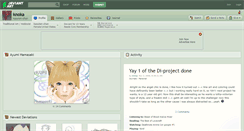 Desktop Screenshot of knoka.deviantart.com