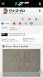 Mobile Screenshot of kite-25-aida.deviantart.com