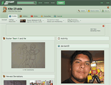 Tablet Screenshot of kite-25-aida.deviantart.com