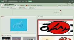 Desktop Screenshot of charu-chaoswolf.deviantart.com