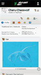 Mobile Screenshot of charu-chaoswolf.deviantart.com