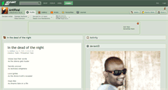 Desktop Screenshot of antireal.deviantart.com