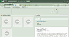 Desktop Screenshot of boundandgagged2.deviantart.com