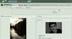 Desktop Screenshot of flamingarrow.deviantart.com
