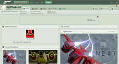 Desktop Screenshot of nightshadow02.deviantart.com