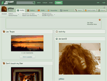 Tablet Screenshot of pitiso.deviantart.com