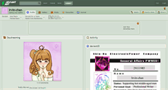 Desktop Screenshot of irvin-chan.deviantart.com