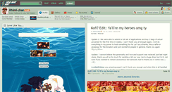 Desktop Screenshot of khimi-chan.deviantart.com