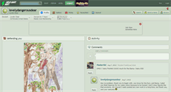 Desktop Screenshot of lovelydangerousdear.deviantart.com