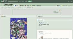 Desktop Screenshot of fighting-dreams.deviantart.com
