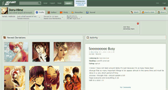 Desktop Screenshot of doru-hime.deviantart.com