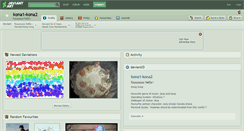 Desktop Screenshot of kona1-kona2.deviantart.com