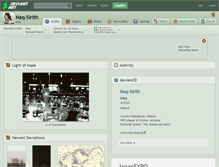 Tablet Screenshot of naq-sirith.deviantart.com