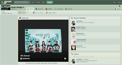 Desktop Screenshot of kpop-design.deviantart.com