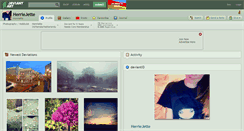 Desktop Screenshot of herriejette.deviantart.com