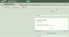 Desktop Screenshot of omegaproductions.deviantart.com