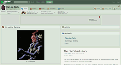 Desktop Screenshot of clan-de-paris.deviantart.com