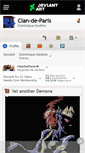 Mobile Screenshot of clan-de-paris.deviantart.com