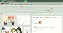 Desktop Screenshot of blueracoon1.deviantart.com