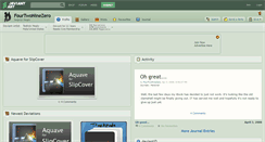 Desktop Screenshot of fourtwoninezero.deviantart.com