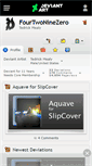 Mobile Screenshot of fourtwoninezero.deviantart.com