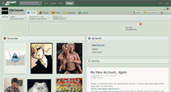 Desktop Screenshot of kite2azure.deviantart.com