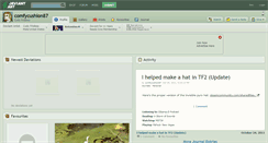 Desktop Screenshot of comfycushion87.deviantart.com