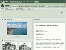 Tablet Screenshot of jyagaa.deviantart.com