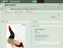 Tablet Screenshot of edgephotography.deviantart.com