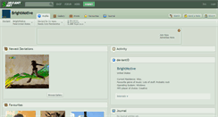 Desktop Screenshot of brightmotive.deviantart.com