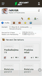Mobile Screenshot of neknisk.deviantart.com