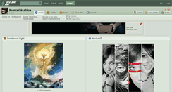 Desktop Screenshot of kseniayakushina.deviantart.com