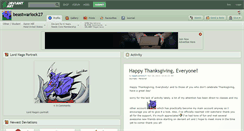 Desktop Screenshot of beastwarlock27.deviantart.com