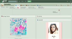 Desktop Screenshot of crackedbliss.deviantart.com