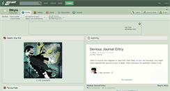 Desktop Screenshot of libbylu.deviantart.com