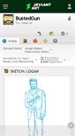 Mobile Screenshot of bustedgun.deviantart.com
