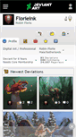 Mobile Screenshot of florieink.deviantart.com