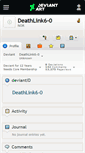 Mobile Screenshot of deathlink6-0.deviantart.com