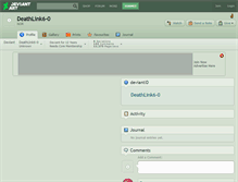 Tablet Screenshot of deathlink6-0.deviantart.com