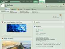 Tablet Screenshot of mr-jeefwee.deviantart.com