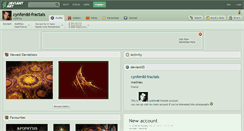 Desktop Screenshot of cynferdd-fractals.deviantart.com
