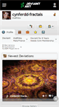 Mobile Screenshot of cynferdd-fractals.deviantart.com