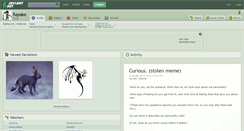 Desktop Screenshot of fuyuko.deviantart.com