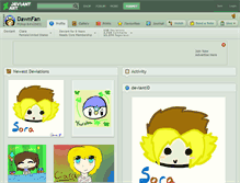 Tablet Screenshot of dawnfan.deviantart.com