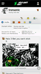 Mobile Screenshot of ironsonic.deviantart.com