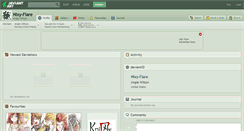 Desktop Screenshot of nixy-flare.deviantart.com